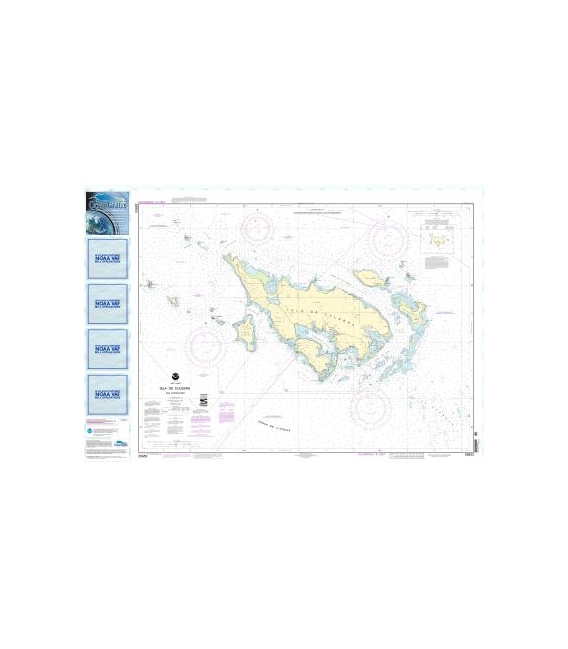 NOAA Chart 25653 Isla de Culebra and Approaches