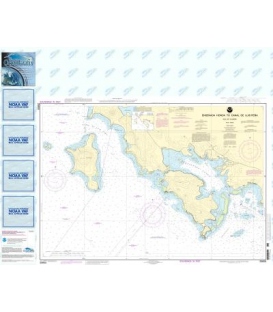NOAA Chart 25655 Ensenada Honda to Canal de Luis Pena