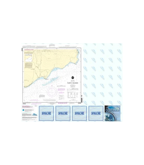 NOAA Chart 25659 Puerto Maunabo