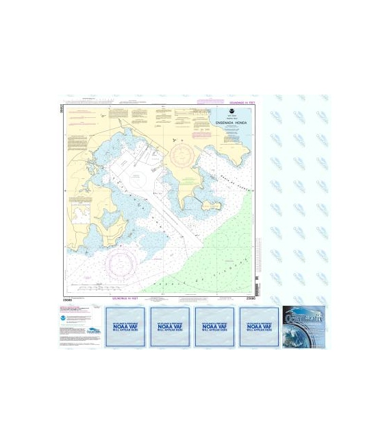 NOAA Chart 25666 Ensenada Honda