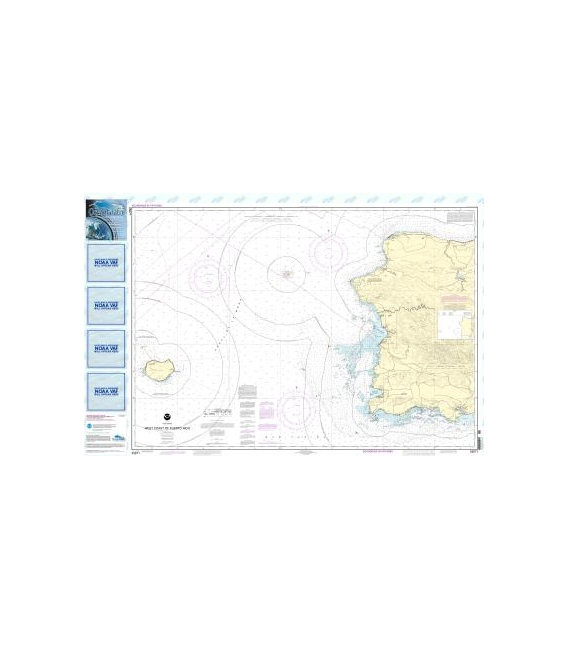 NOAA Chart 25671 West Coast of Puerto Rico