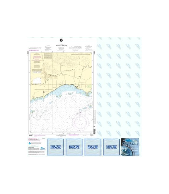 NOAA Chart 25689 Puerto Arroyo