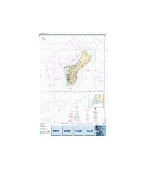NOAA Chart 81048 Mariana Islands Island of Guam Territory of Guam - Cocos Lagoon