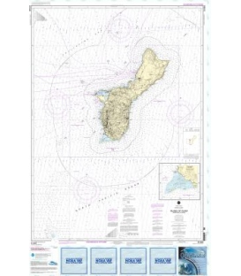 NOAA Chart 81048 Mariana Islands Island of Guam Territory of Guam - Cocos Lagoon