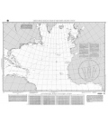DM 17 Great Circle Sailing Chart North Atlantic Ocean