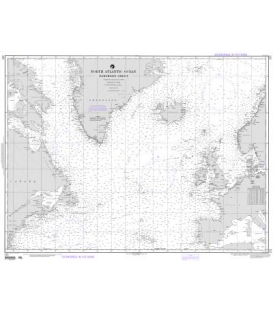 NGA Chart 121 North Atlantic Ocean (Northern Sheet)