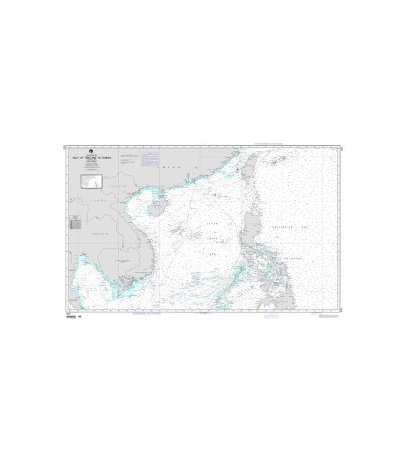 DM 550 Gulf of Thailand to Taiwan including the Philippines (OMEGA)
