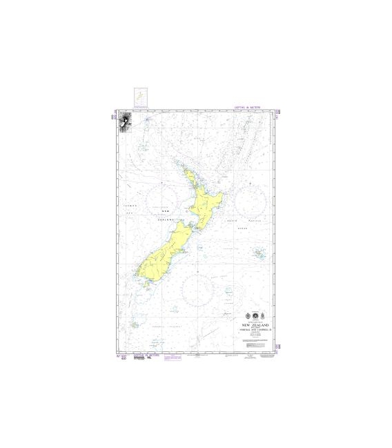 DM 600 New Zealand including Norfolk and Campbell Islands