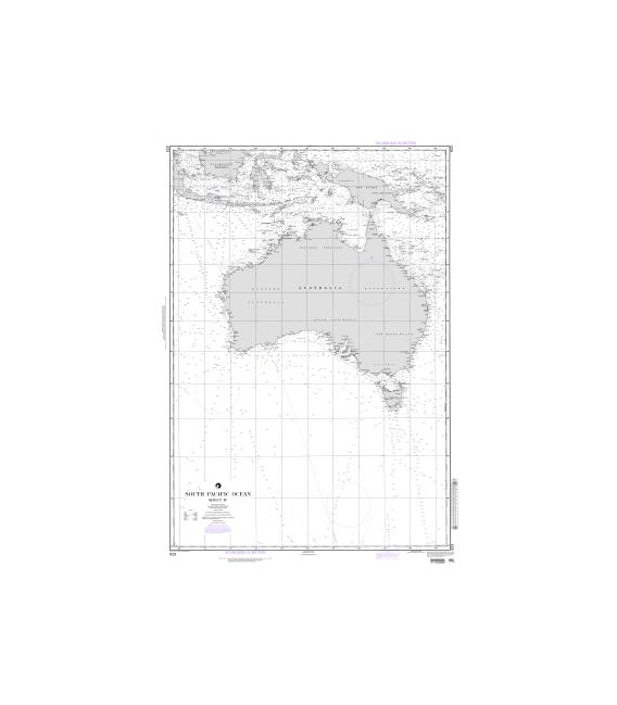 DM 623 South Pacific Ocean (Sheet IV)