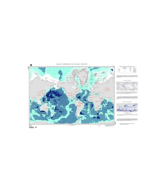 DM 5104 Mean Positions of Ocean Fronts