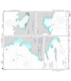 NGA 21543 Plans on the West Coast of Costa Rica A. Bahia Brasilito and Bahia Potrero