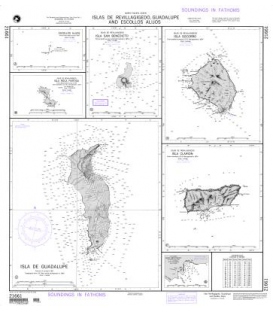 DM 21661 Islas de Revillagigedo Guadalupe and Escollos Alijos Plans: A. Escollos Alijos