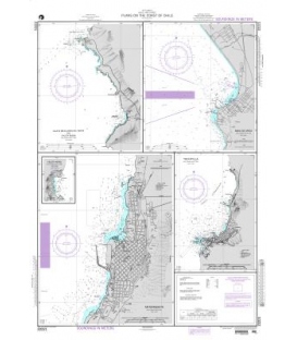 DM 22221 Plans on the Coast of Chile A. Caleta Mejillones del Norte and Caleta Buena
