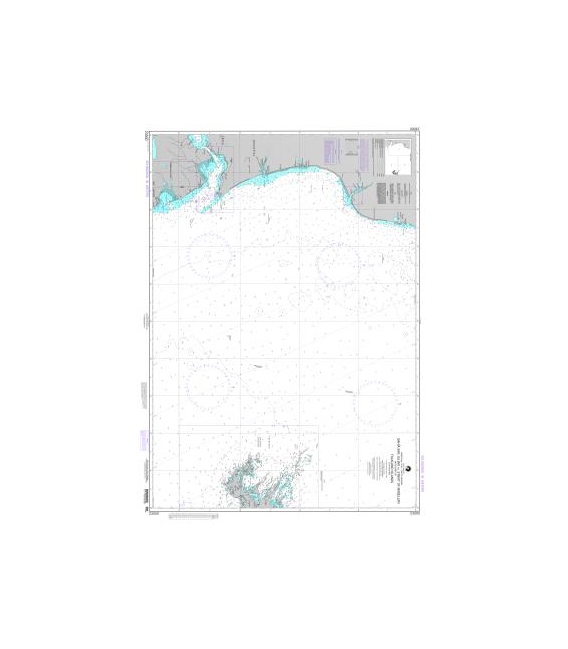 DM 23000 Bahia San Julian to Strait of Magellan with part of Falkland Islands (Islas Malvinas)