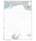 NGA 23000 Bahia San Julian to Strait of Magellan with part of Falkland Islands (Islas Malvinas)