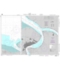 NGA 24375 Paramaribo and Approaches to Suriname Rivier Panels: A. Approaches to Suriname Rivier