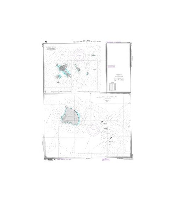 DM 24423 Islands off the Coast of Venezuela Plans: A. Islas Los Testigos