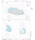 NGA Chart 24441 Isla La Tortuga and Islas Las Aves Panels: A. Isla La Tortuga