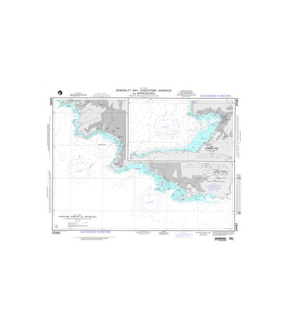 DM 25483 Admiralty Bay, Kingstown Harbour and Approaches Plans: A. Admiralty Bay