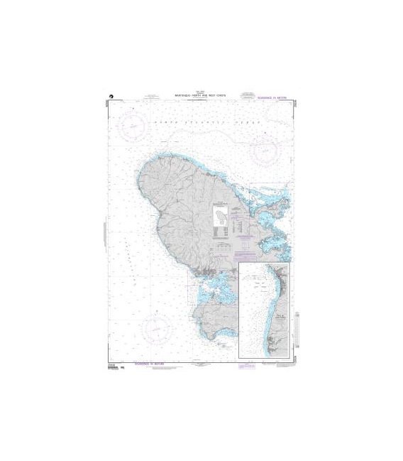 DM 25526 Martinique-North and West Coasts