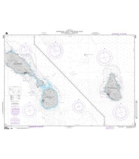 DM 25601 Approaches to Saint Christopher, Nevis, Montserrat, and Redonda
