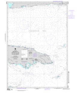 NGA Chart 26220 Cabo Cruz to Santiago de Cuba including Jamaica