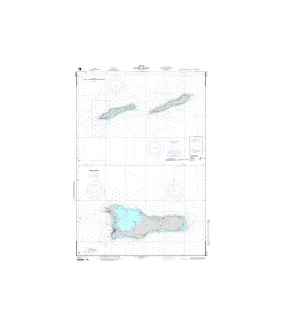 DM 27241 Cayman Islands (West Indies) Plans: A. Little Cayman and Cayman Brac