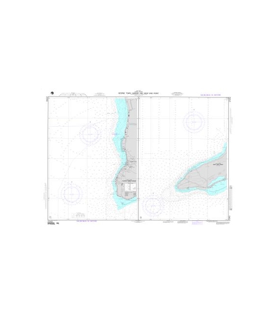 DM 27243 George Town Harbor and West End Point Plans: A. George Town Harbor (Grand Cayman)