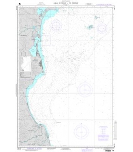 NGA Chart 28110 Laguna de Perlas to Rio Colorado