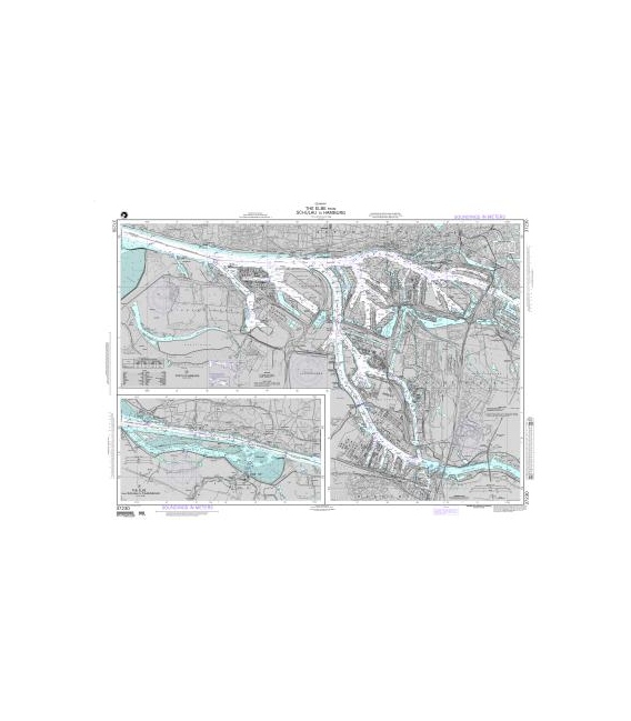 DM 37230 The Elbe from Schulau to Hamburg Plans: A. The Elbe from Schulau to Teufelsbruck