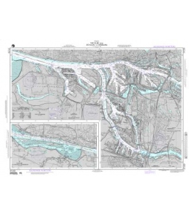 DM 37230 The Elbe from Schulau to Hamburg Plans: A. The Elbe from Schulau to Teufelsbruck