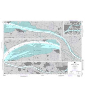 DM 37367 Course of the Loire (France-West Coast) Panels: A. Pointe De Mindin to Paimboeuf