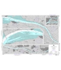 DM 37367 Course of the Loire (France-West Coast) Panels: A. Pointe De Mindin to Paimboeuf