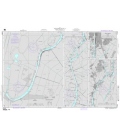 NGA Chart 51158 Rio Guadalquivir and Port of Sevilla Panels: A.