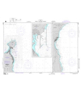 DM 51344 Ports in the Islas Canarias Panels: A. Approaches to Puerto de la Luz
