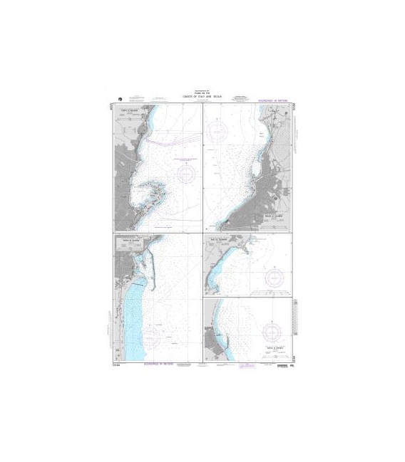 DM 53184 Plans on the Coasts of Italy and Sicilia A. Porto di Messina