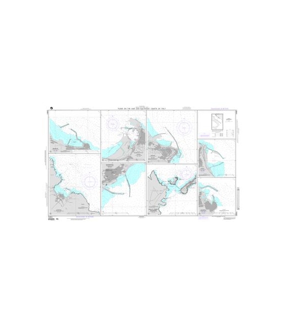 DM 54041 Plans on the East and Southeast Coasts of Italy C. Crotone