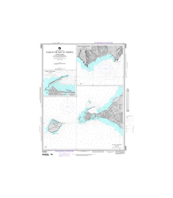 DM 54062 Plans in the Gulf of Taranto B. S. Maria Di Leuca Anchorage