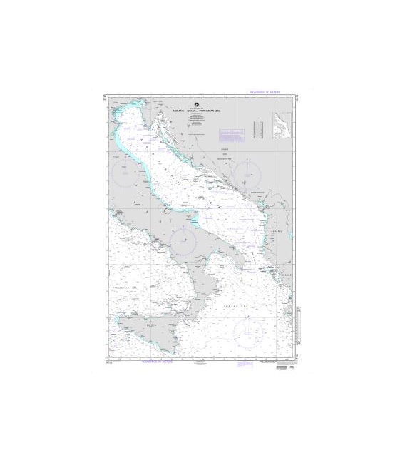 DM 54131 Adriatic - Ionian and Tyrrhenian Seas
