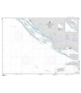 NGA Chart 54200 Dugi Otok to Otok Brac (Croatia)