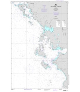 NGA Chart 54280 Corfu Channel to Nisis Proti
