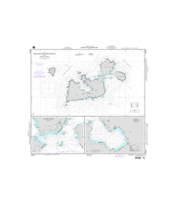 DM 54327 Plans in the Aegean Sea A. Nisos Milos and Nisos Kimolos including Adjacent Islands