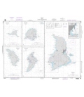 NGA Chart 54329 Plans in the Kikladhes A. Nisos Yiaros