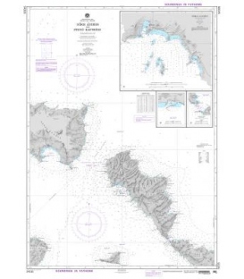 NGA Chart 54335 Nisos Andros and Steno Kafireos