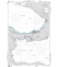 NGA Chart 54338 Approaches to Korinthos and Isthmia Plans: A. Korinthos