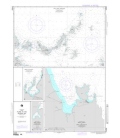NGA Chart 54350 Plans in the Aegean Sea (Greece) A. Nisoi Vorioi Sporadhes