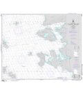 NGA Chart 54380 Tuzla Burnu to Samos including the Adjacent Islands (LORAN-C)