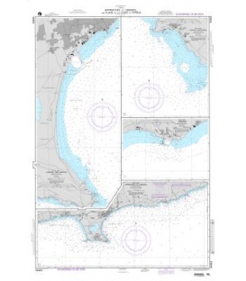 NGA Chart 54463 Approaches to Limassol and Plans on the Coast of Cyprus A. Limassol and Akrotir