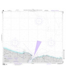 NGA Chart 55064 Northern Approaches to Istanbul Bogazi (Bosporus)