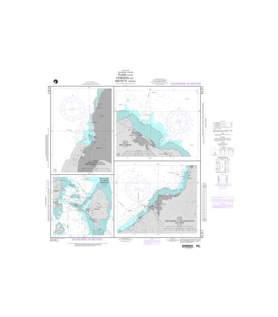 DM 61311 Plans in the Comoros and Mayotte (France) A. Anchorage at Moroni